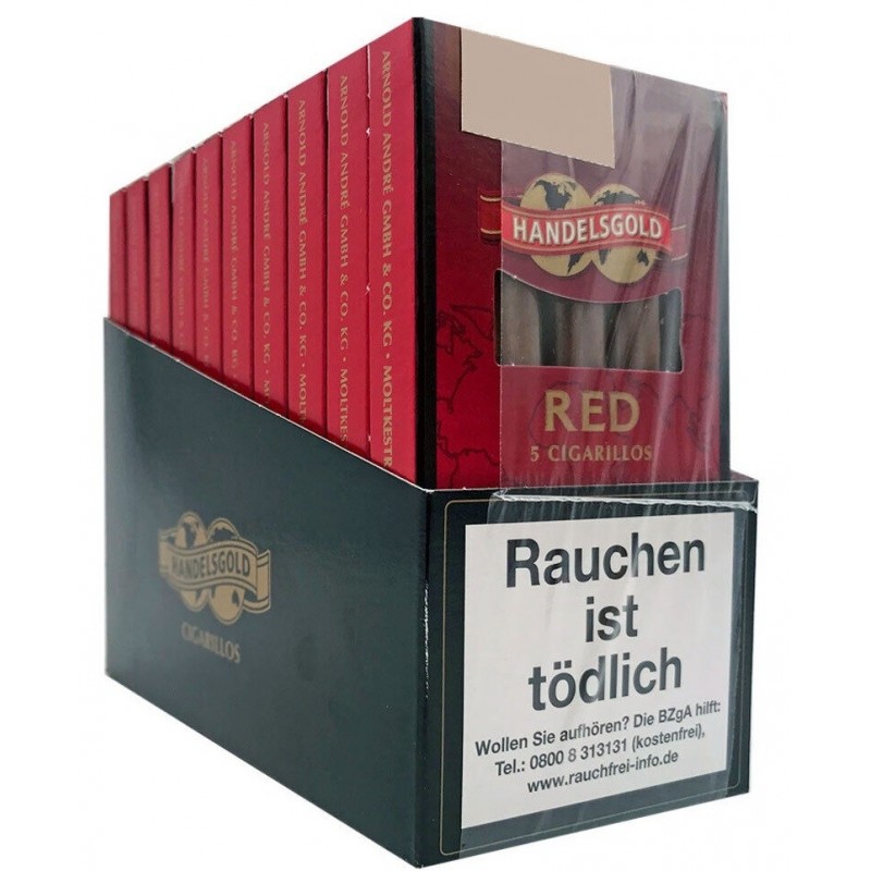 Tigari de foi Handelsgold Red 50