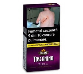 Oferta Tigari de foi Toscanino VIOLA (100) aroma de cirese