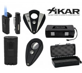 Set accesorii trabucuri Xikar Tactical Cigar Black