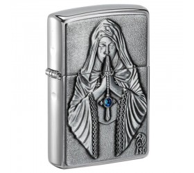 Bricheta Zippo 49756 Anne Stokes Woman with Rosary Praying