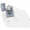 Bricheta Zippo Viking Warrior Design 29871