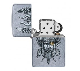 Bricheta Zippo Viking Warrior Design 29871