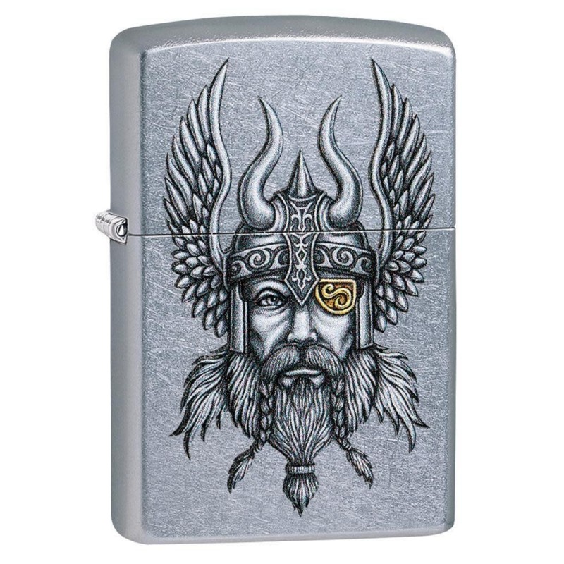 Bricheta Zippo Viking Warrior Design 29871