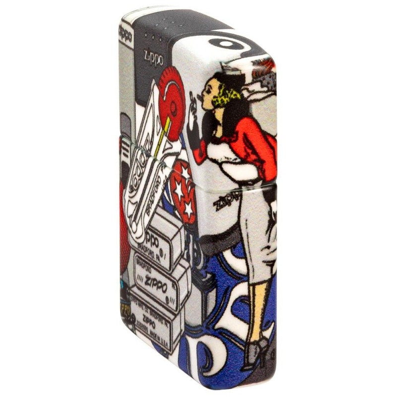 Bricheta Zippo I Spy 49352 Descoperă Designul Unic și Creativ