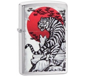 Bricheta Zippo Asian Tiger Design 29889