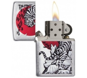 Bricheta Zippo Asian Tiger Design 29889