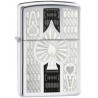 Bricheta Zippo Intricate Spade Design 24196