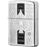 Bricheta Zippo Intricate Spade Design 24196