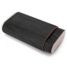 Etui 3 trabucuri Wood Black Cedro 813040