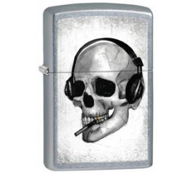 Bricheta Zippo Headphone Skull CI402953