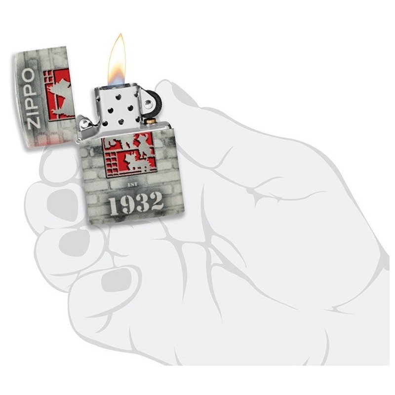Bricheta Zippo Founder's Day Design 48163