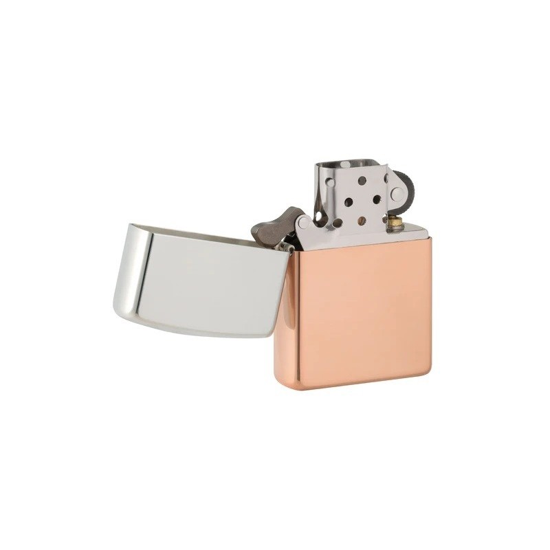 Bricheta Zippo Bimetal Case Lighter - Sterling Silver Lid 48694
