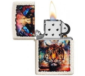 Bricheta Zippo Tiger Design 49579