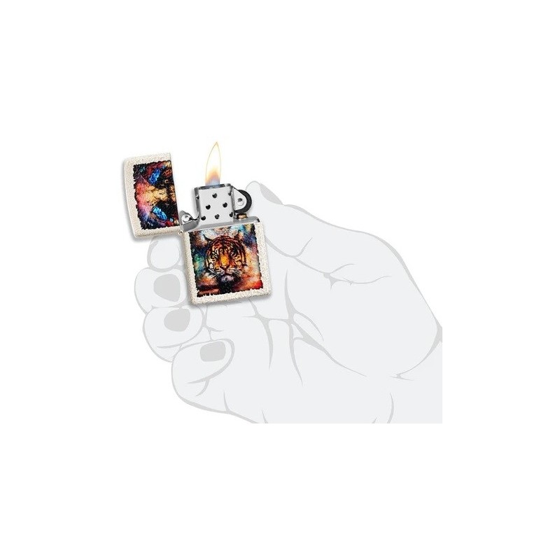 Bricheta Zippo Tiger Design 49579