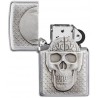 Bricheta Zippo Skull with Brain Surprise 29818