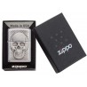 Bricheta Zippo Skull with Brain Surprise 29818