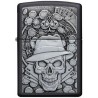 Bricheta Zippo Gambling Skull 49183