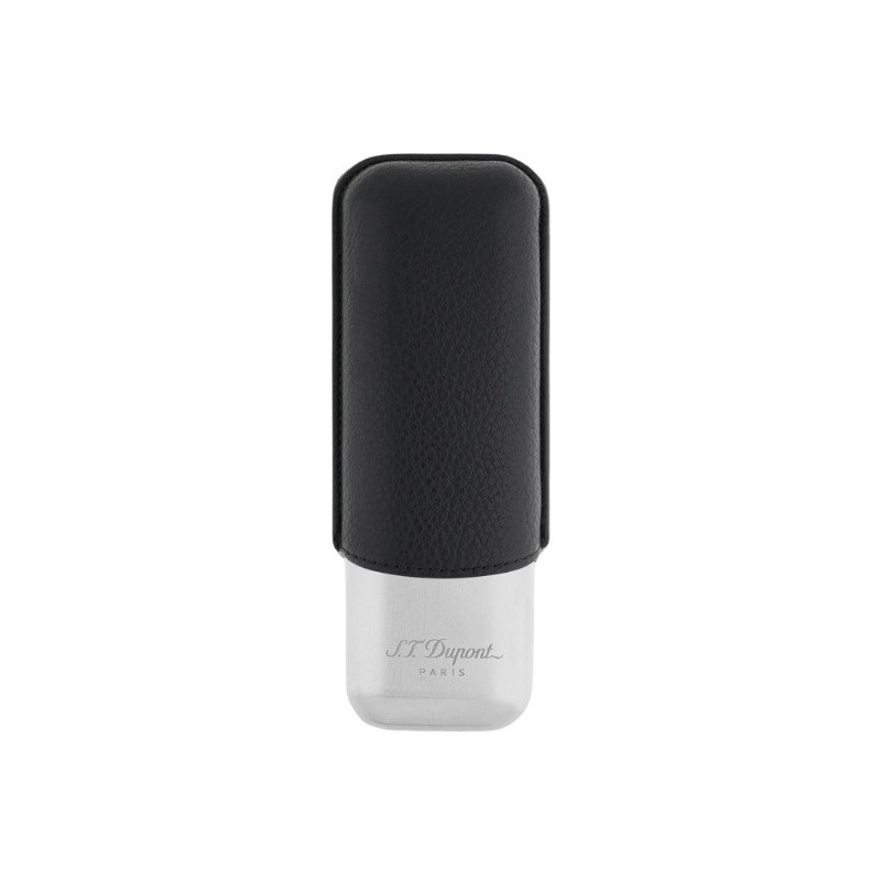 Etui Trabucuri S.T. Dupont Piele Black and Chrome 183260