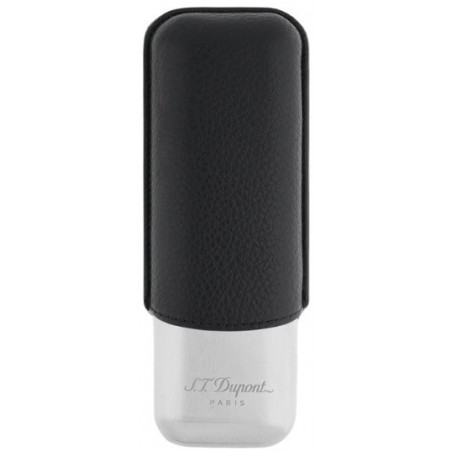 Etui Trabucuri S.T. Dupont Piele Black and Chrome 183260