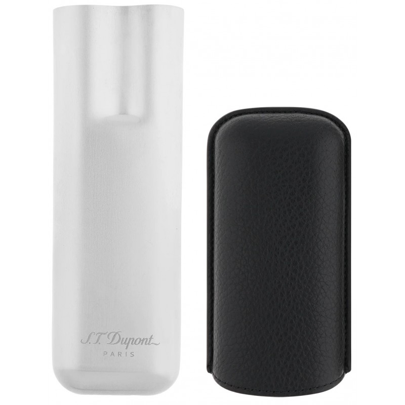 Etui Trabucuri S.T. Dupont Piele Black and Chrome 183260