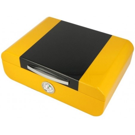 Humidor trabucuri Yellow Carbon 561462