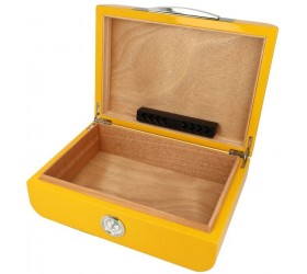 Humidor trabucuri Yellow Carbon 561462