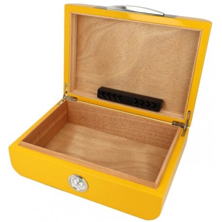Humidor trabucuri Yellow Carbon 561462