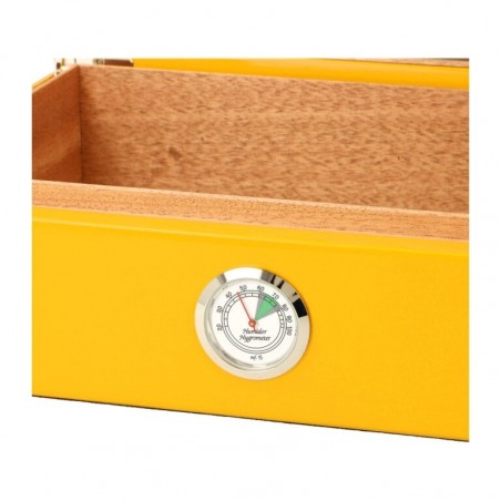 Humidor trabucuri Yellow Carbon 561462