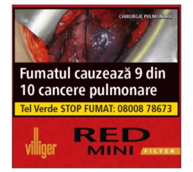 Reduceri Tigari de foi Villiger Red Mini Filter (100)