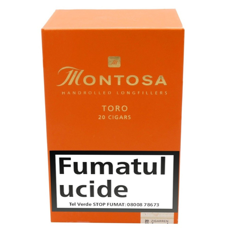 Trabucuri Montosa Toro (20) Cadou Cutter trabuc si Bricheta