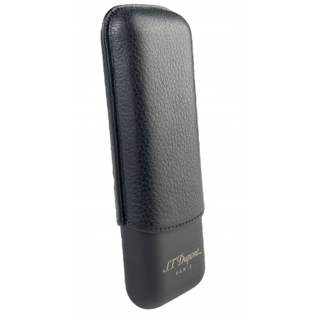 Etui 2 trabucuri S.T. Dupont Black Matte Grey 183240
