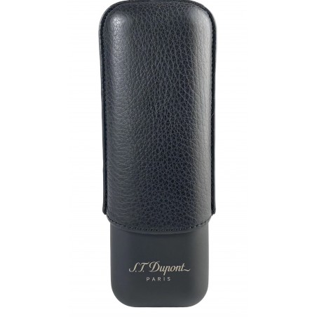 Etui 2 trabucuri S.T. Dupont Black Matte Grey 183240