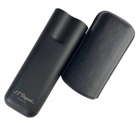 Etui 2 trabucuri S.T. Dupont Black Matte Grey 183240