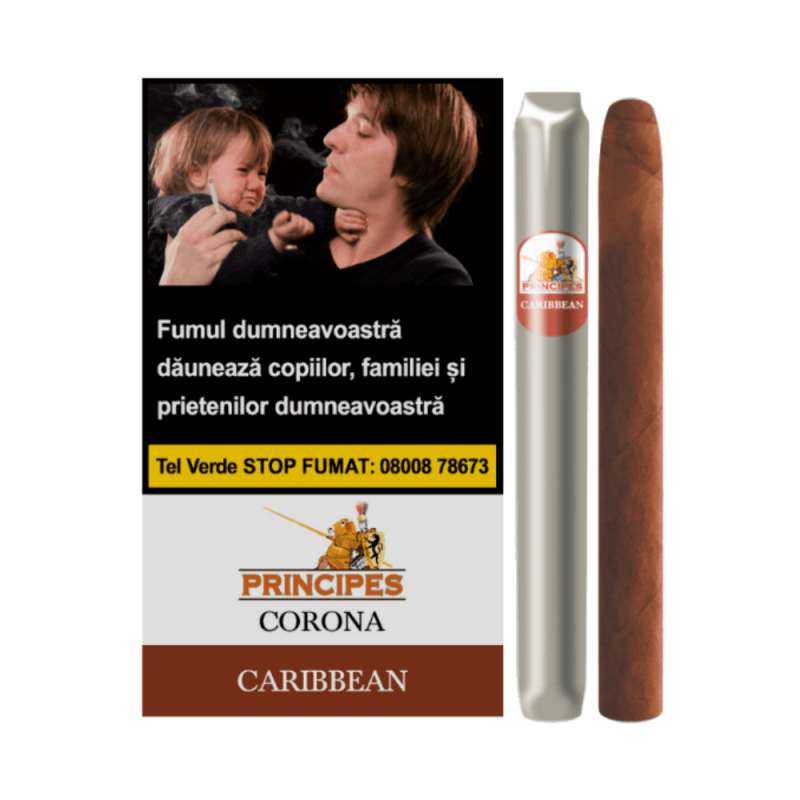 Tigari de foi La Aurora Principes Corona Caribbean Rom 120
