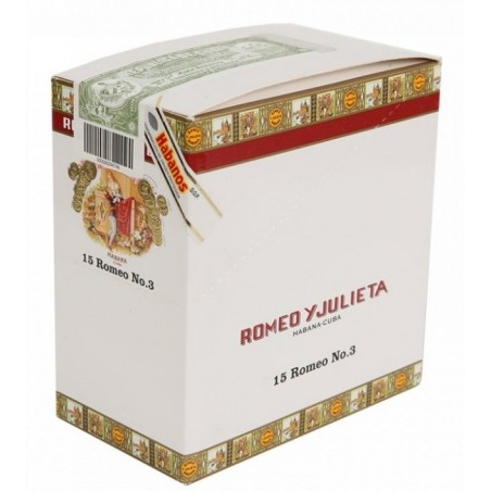 Trabucuri Romeo y Julieta Romeo No. 3 Tubos (15)
