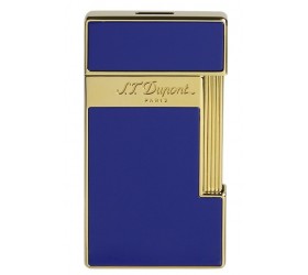 Bricheta S.T. Dupont Slimmy Blue Lacquer and Gold 28005