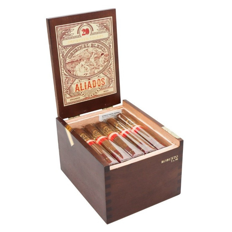 Trabucuri Aliados By E.P. Carrillo Robusto 20 la cel mai bun pret