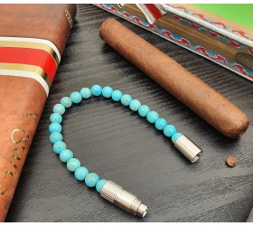 Bratara Punch Les Fines Lames Solo Steel Turquoise (M)