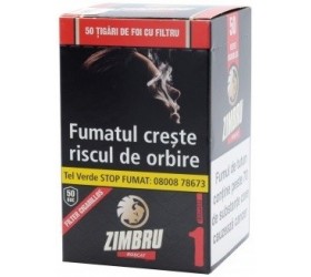 Tigari de foi Zimbru Filter Cigarillos Roscat (50)