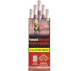 Trabucuri Sabor Signature Wood Tip Cigar Red (5)