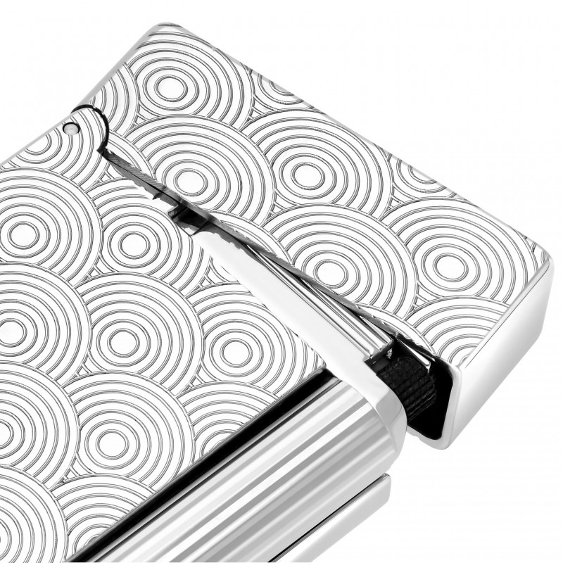 Bricheta S.T. Dupont Initial Cinatic Silver 020844 Reduceri