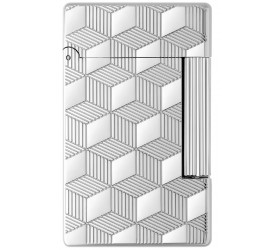 Bricheta S.T. Dupont Initial Cube Silver 020840
