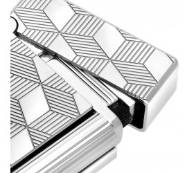 Bricheta S.T. Dupont Initial Cube Silver 020840