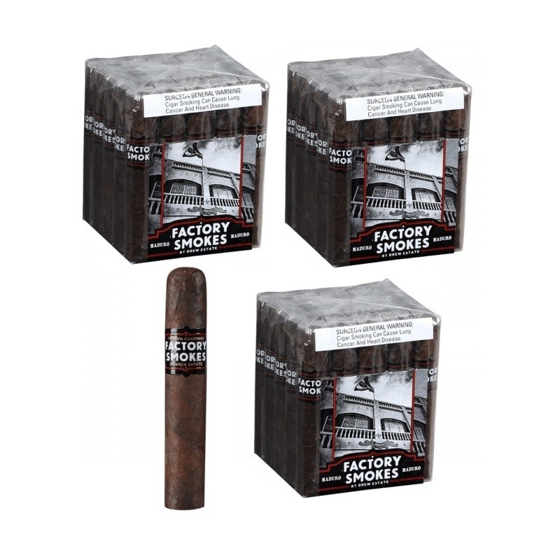 Trabucuri Drew Estate Factory Smokes Maduro Robusto (75)