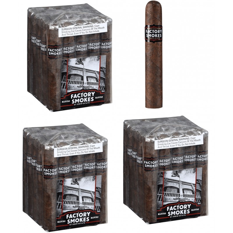 Trabucuri Drew Estate Factory Smokes Maduro Gordito (75)