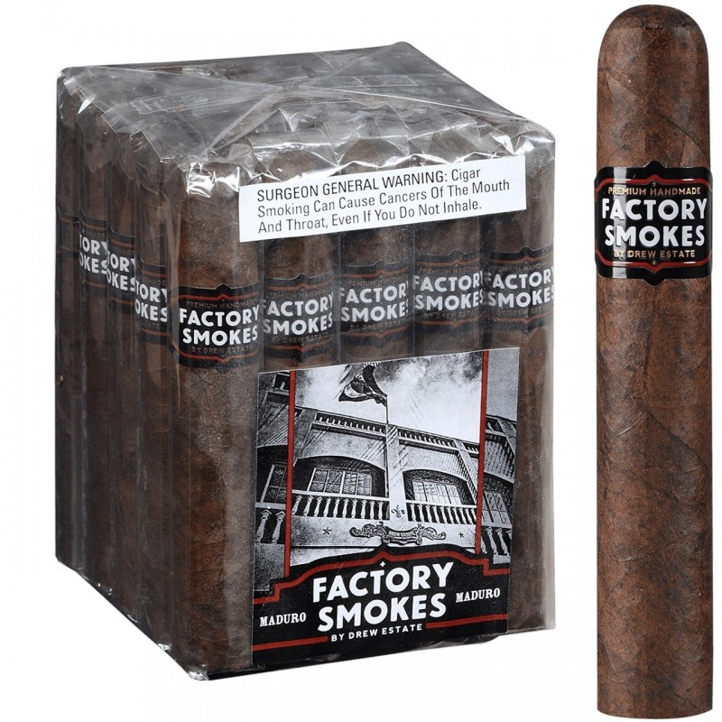 Trabucuri Drew Estate Factory Smokes Maduro Gordito (75)