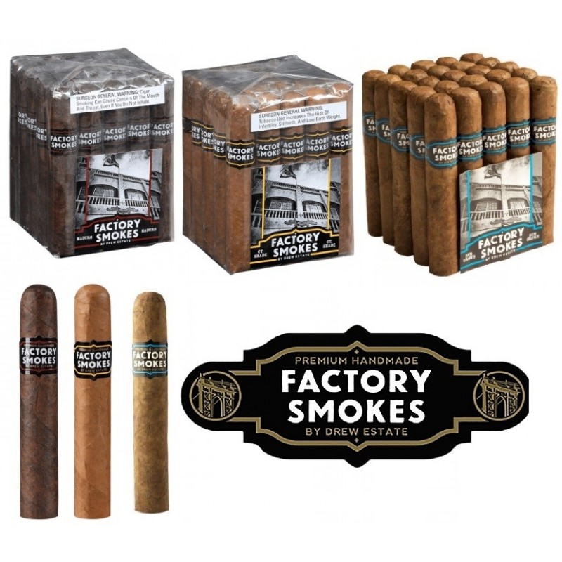 Trabucuri Drew Estate Factory Smokes Gordito Mix 75
