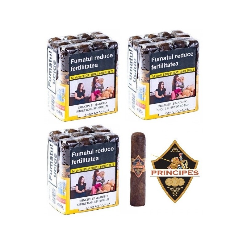 Trabucuri Principe LF Maduro Sumo Short Robusto BD (36)