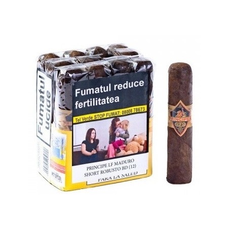 Trabucuri La Aurora Principe LF Maduro Sumo Short Robusto (36)