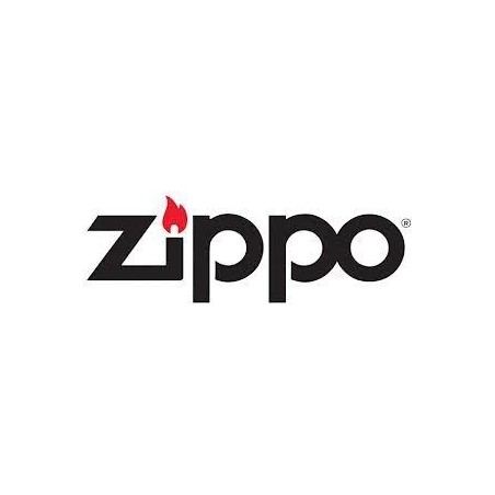 Bricheta Zippo 218 Black Mate Zippo Logo